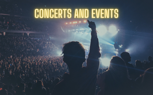 Upcoming Concerts and Events